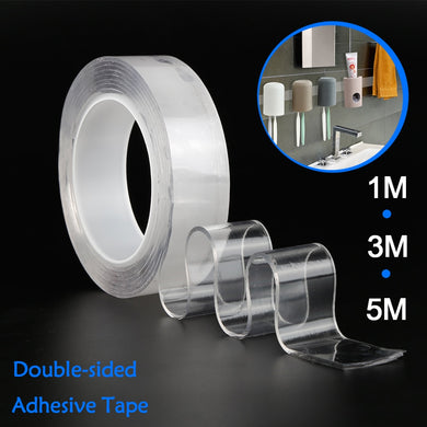 Reusable Double-Sided Adhesive Nano Transparent Tape