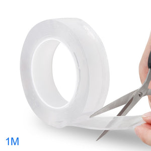 Reusable Double-Sided Adhesive Nano Transparent Tape